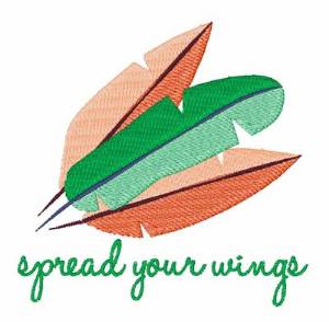 Picture of Spread Your WIngs Machine Embroidery Design