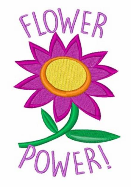 Picture of Flower Power! Machine Embroidery Design