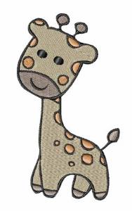Picture of Long Day Giraffe Machine Embroidery Design