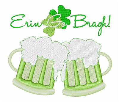 Erin Go Bragh! Machine Embroidery Design