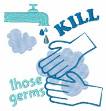 Picture of Kill Those Germs Machine Embroidery Design