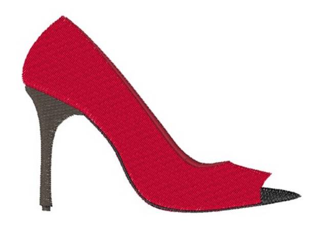 Picture of High Heel Shoes Machine Embroidery Design