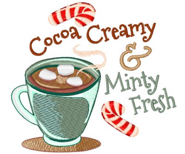 Picture of Cocoa Creamy Machine Embroidery Design