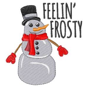 Picture of Feelin Frosty Machine Embroidery Design