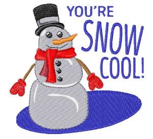 Picture of Youre Snow Cool Machine Embroidery Design