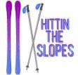 Picture of Hittin The Slopes Machine Embroidery Design