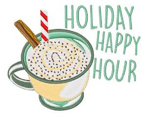 Picture of Happy Hour Machine Embroidery Design