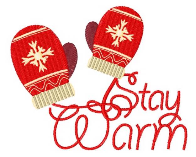 Picture of Stay Warm Machine Embroidery Design