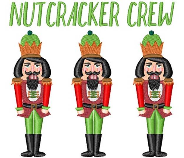 Picture of Nutcracker Crew Machine Embroidery Design