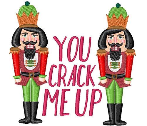 Crack Me Up Machine Embroidery Design