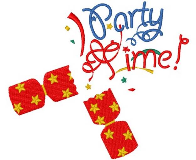 Picture of Party Time Machine Embroidery Design