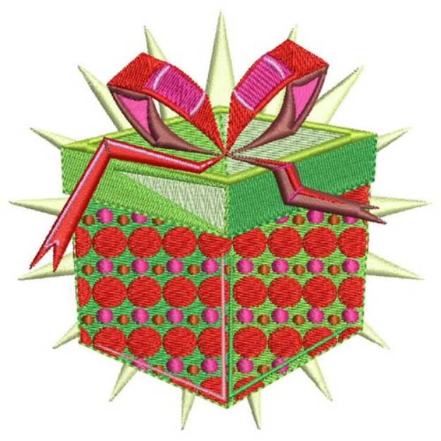 Picture of Christmas Package Machine Embroidery Design