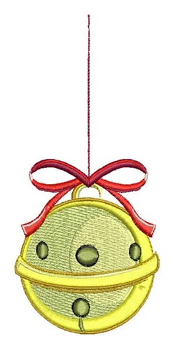 Jingle Bell Machine Embroidery Design