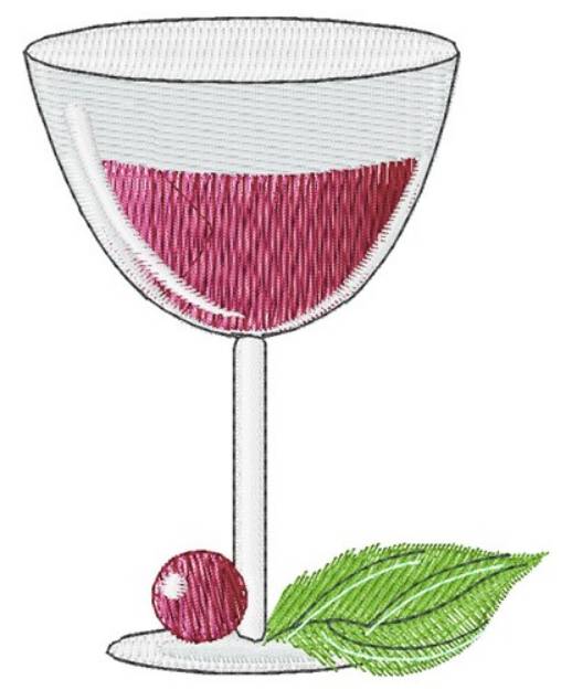 Picture of Holiday Cocktail Machine Embroidery Design