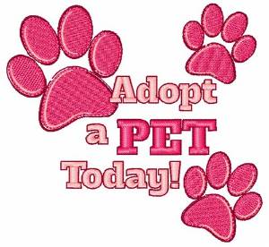 Picture of Apopt A Pet Machine Embroidery Design