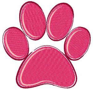 Picture of Dog Paw Machine Embroidery Design