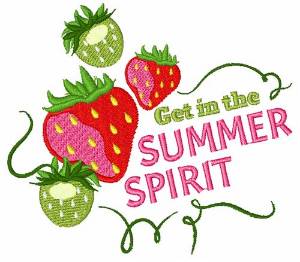 Picture of Summer Spirit Machine Embroidery Design