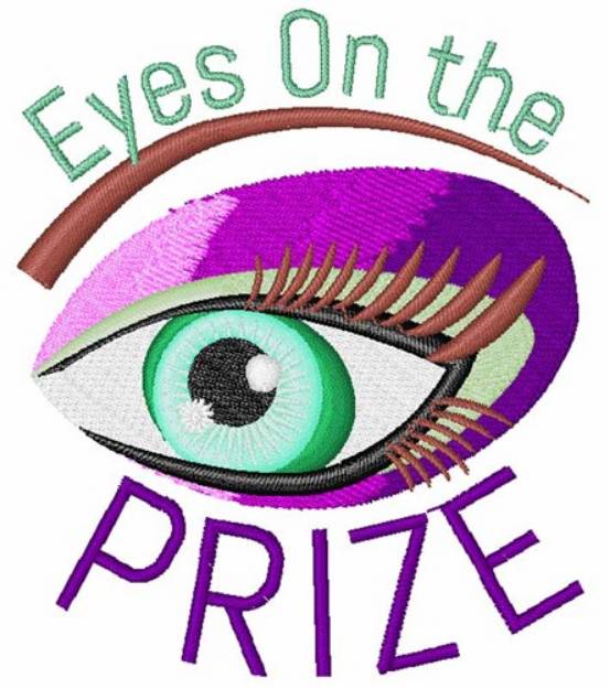 Picture of Eyes On Prize Machine Embroidery Design