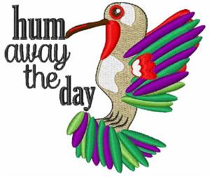 Picture of Hum Away The Day Machine Embroidery Design
