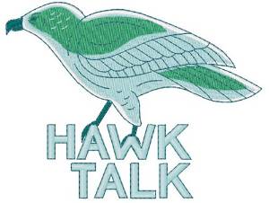 Picture of Hawk Talk Machine Embroidery Design