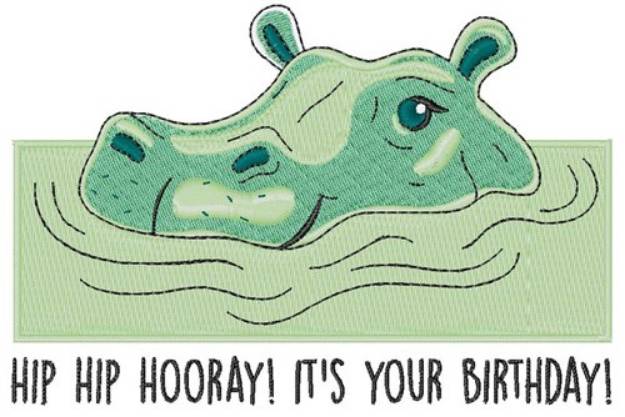 Picture of Its Your Birthday Machine Embroidery Design