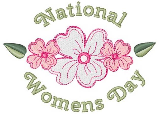 Picture of Womens Day Machine Embroidery Design