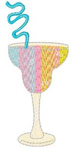 Picture of Cocktail Drink Machine Embroidery Design