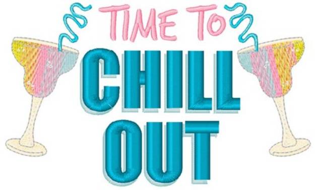 Picture of Chill Out Machine Embroidery Design