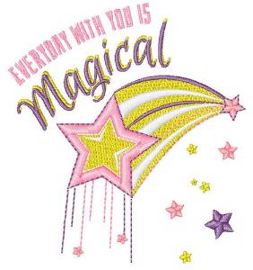 Picture of Everyday Is Magical Machine Embroidery Design