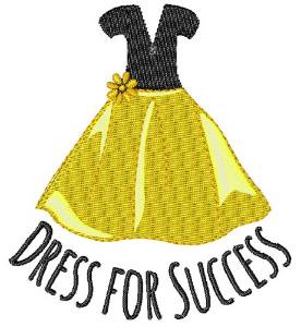Picture of Dress For Success Machine Embroidery Design