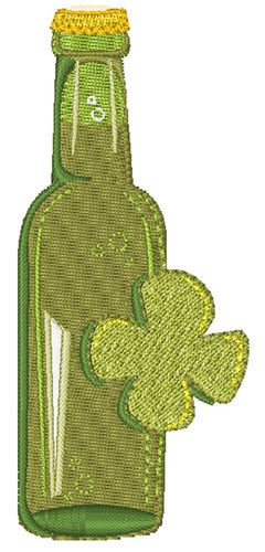 Irish Beer Machine Embroidery Design