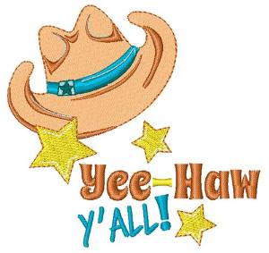 Picture of Yee-Haw Yall Machine Embroidery Design