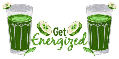 Get Energized Machine Embroidery Design
