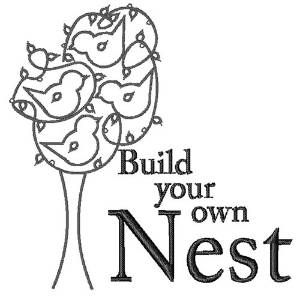 Picture of Build Your Nest Machine Embroidery Design