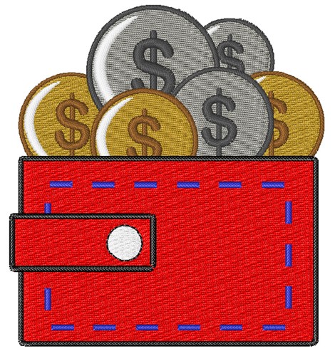 Save Your Pennies Machine Embroidery Design