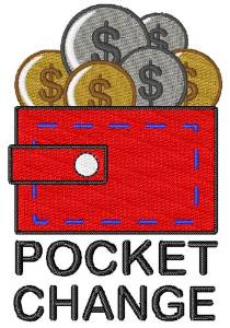 Picture of Keep The Change Machine Embroidery Design
