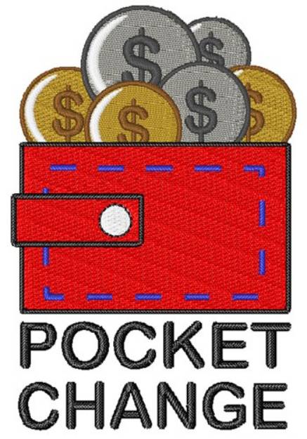 Picture of Keep The Change Machine Embroidery Design