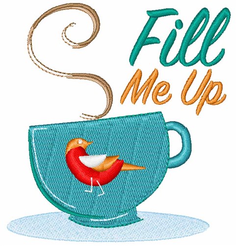 Fill Me Up Machine Embroidery Design