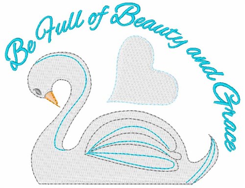Beauty & Grace Machine Embroidery Design