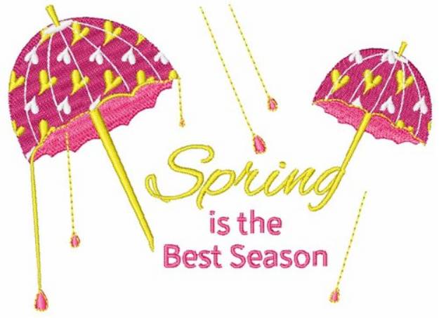 Picture of Spring In The Air Machine Embroidery Design