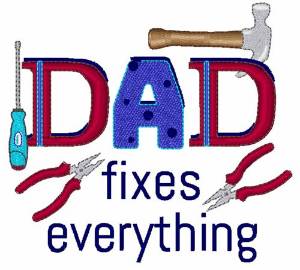 Picture of Dad Fixes Everything