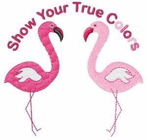 Picture of Show Your True Colors Machine Embroidery Design