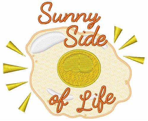 Sunny Side of Life Machine Embroidery Design