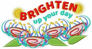 Picture of Flowers_Brighten_Up_Your_Day Machine Embroidery Design