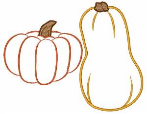 Picture of Gourds Machine Embroidery Design