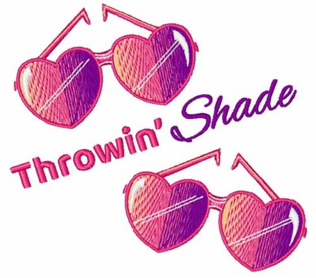 Picture of Throwin Shade Machine Embroidery Design