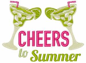 Picture of Margarita Cheers To Summer Machine Embroidery Design