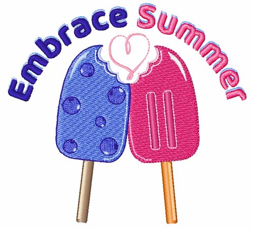 Embrace Summer Machine Embroidery Design