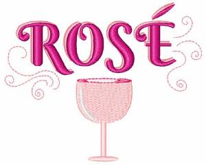 Picture of Rose Wine Machine Embroidery Design