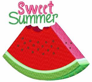 Picture of Sweet Summer Machine Embroidery Design